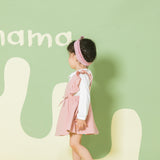 Corduroy Ruffle Sleeve Dress | AIMAMA