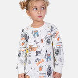 100% Cotton Dress "NYC dogs" | NAADA - CapuletKids