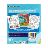 Color By Number Coloring Book - Wonderful World