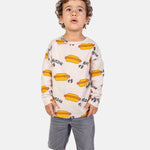 100% Cotton Long Sleeve "Hot Dogs" | NAADA - CapuletKids