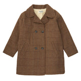 Harrys Checkered Straight Coat