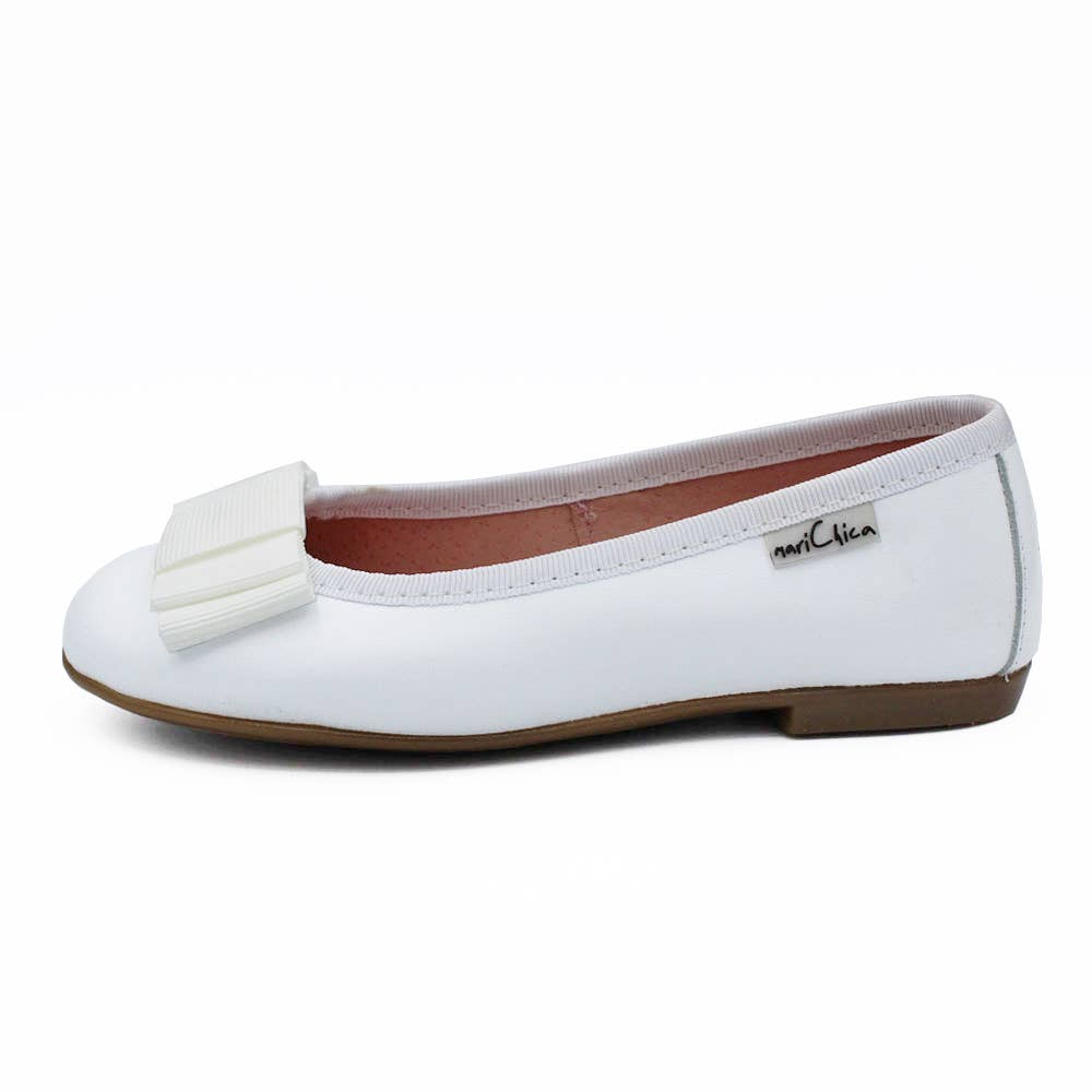 Classic Leather Ballerina Style Shoes | MARICHICA - CapuletKids