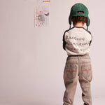100% Cotton Long Sleeve "Racoon | NAADA - CapuletKids