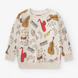 100% Cotton Sweatshirt "Music" | NAADA - CapuletKids