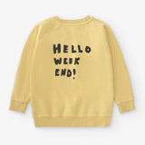 100% Cotton Sweatshirt "Hello Week" | NAADA - CapuletKids