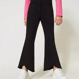Flared Bull Trousers | TWINSET