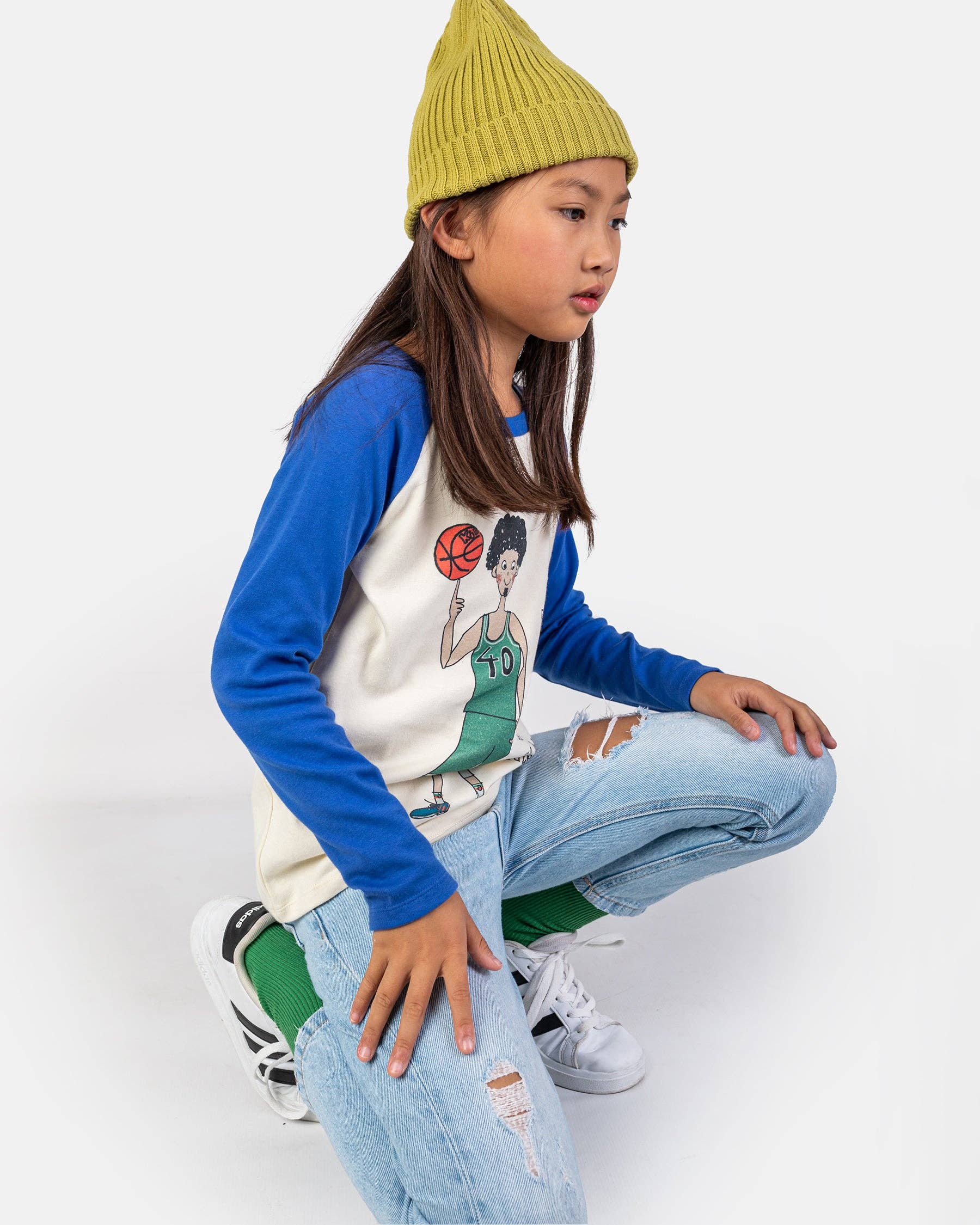 100% Cotton Long Sleeve "Player" | NAADA - CapuletKids