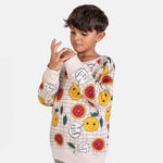 100% Cotton Sweatshirt "Grapy" | NAADA - CapuletKids