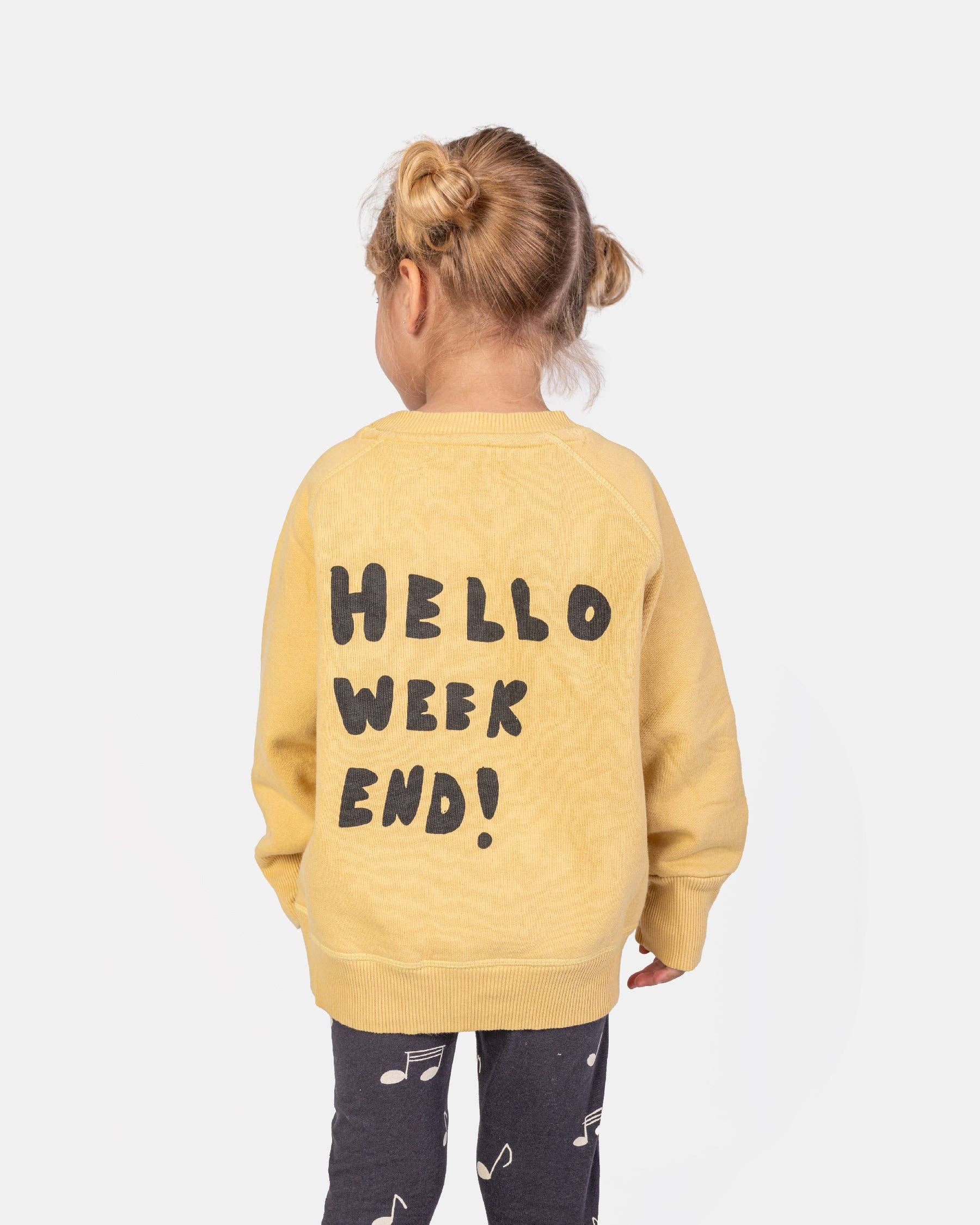 100% Cotton Sweatshirt "Hello Week" | NAADA - CapuletKids