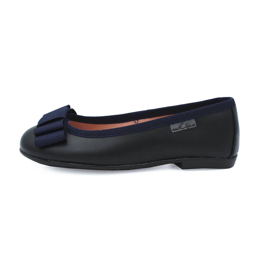 Classic Leather Ballerina Style Shoes | MARICHICA - CapuletKids