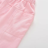 Classic Pink Straight-Leg Pants | AIMAMA