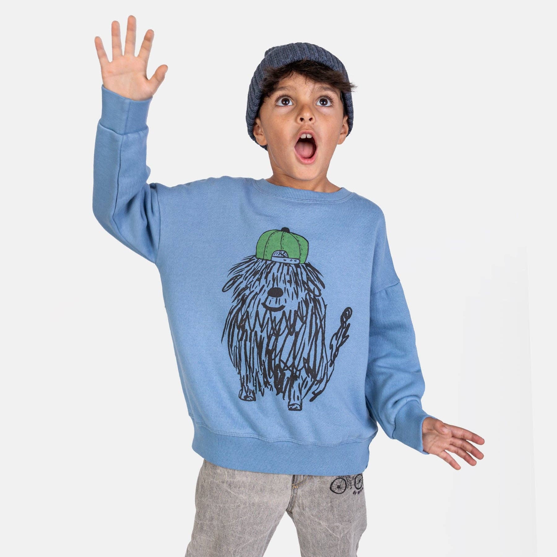 Organic Cotton Sweatshirt "Yeah!" | NAADA - CapuletKids