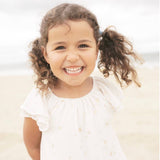 Star Printed Chiffon Dress - CapuletKids
