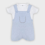 2 Piece Polka-Dot Overall Set | MINHON
