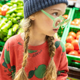 100% Cotton Long Sweatshirt / Dress "Big Apple" | NAADA - CapuletKids
