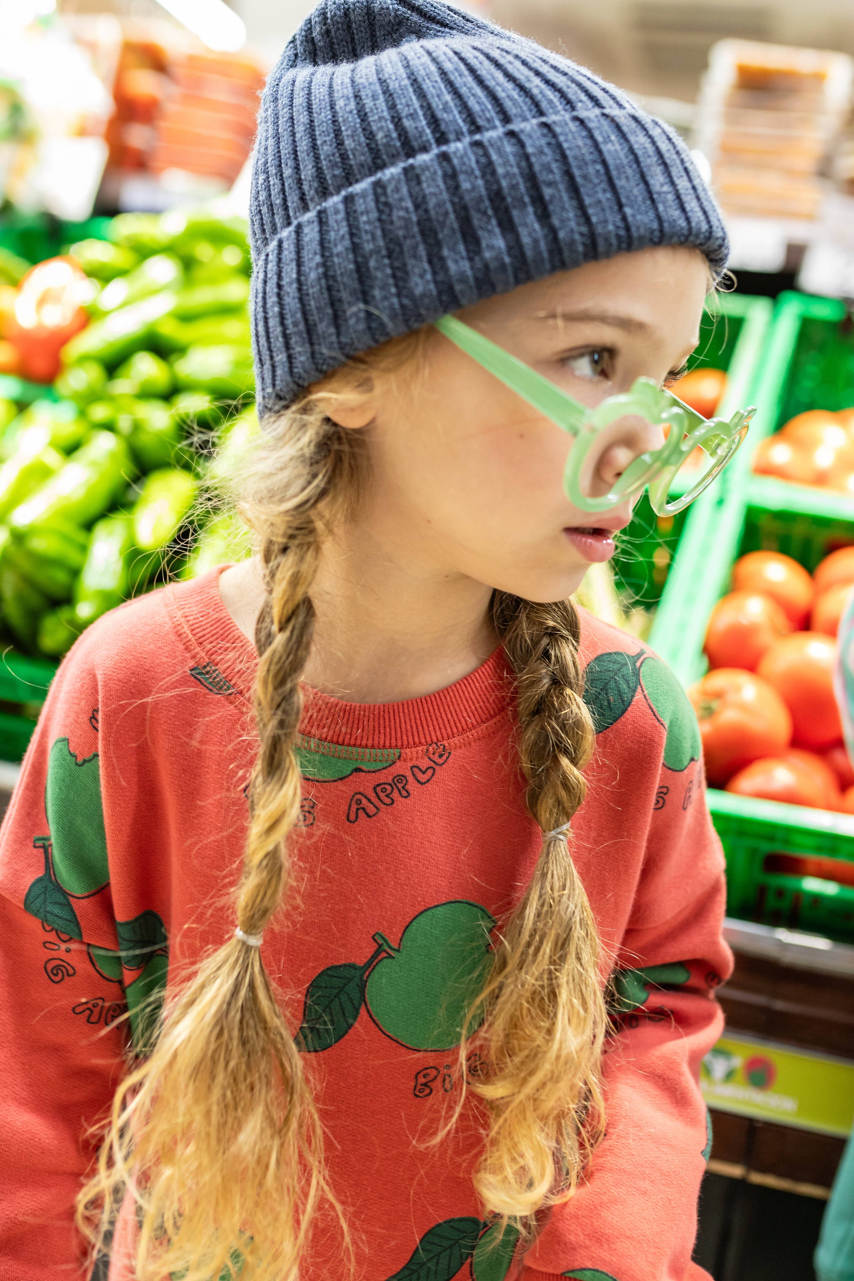 100% Cotton Long Sweatshirt / Dress "Big Apple" | NAADA - CapuletKids