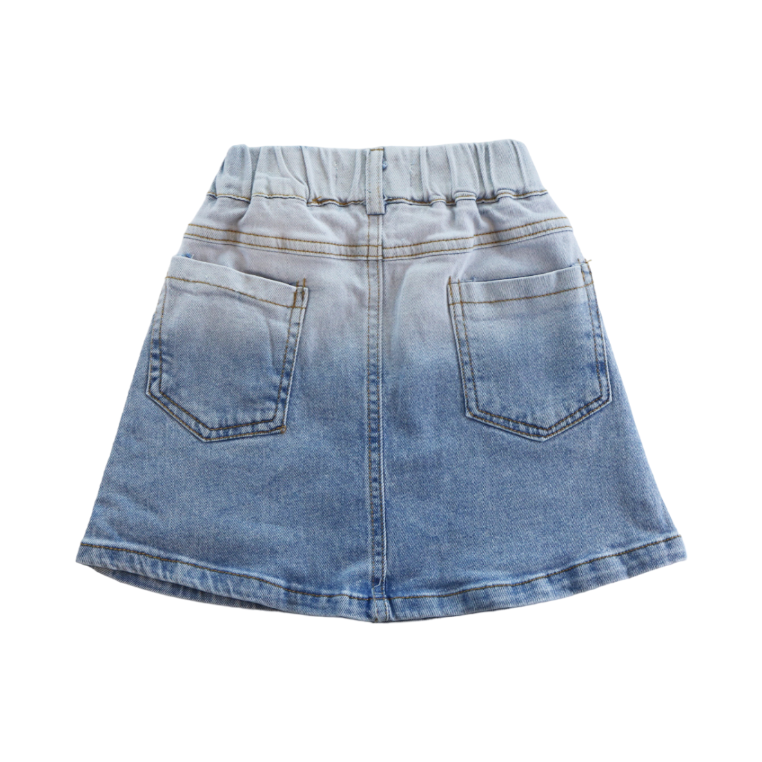 Sequin Hearts Denim Skirt | DOE A DEAR GIRL - CapuletKids