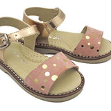 Lidia Topos sandal: Rose gold