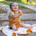 2-Piece Striped Overalls - CapuletKids