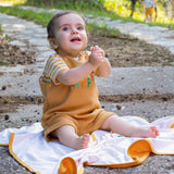 2-Piece Striped Overalls - CapuletKids