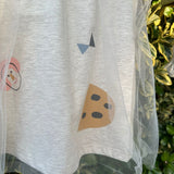 Doodle Tulle Dress | AIMAMA