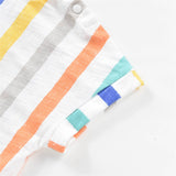 Colorful Striped Tee | AIMAMA