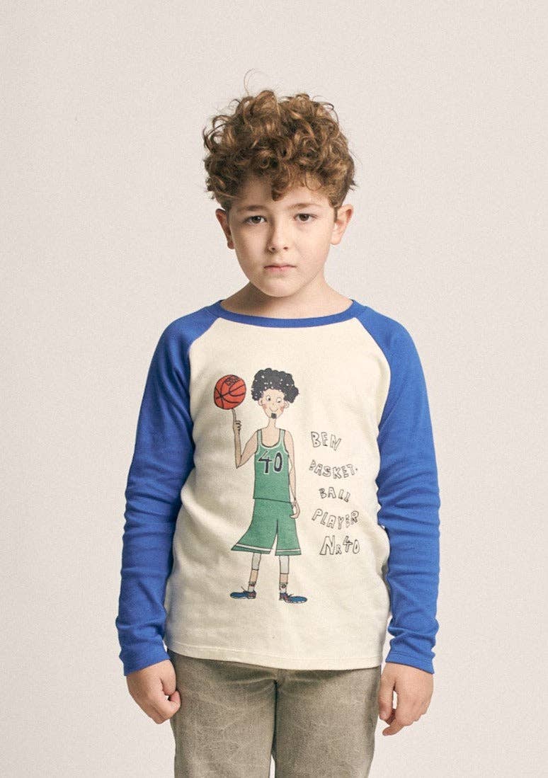 100% Cotton Long Sleeve "Player" | NAADA - CapuletKids