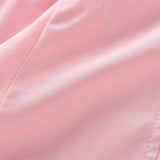 Classic Pink Straight-Leg Pants | AIMAMA