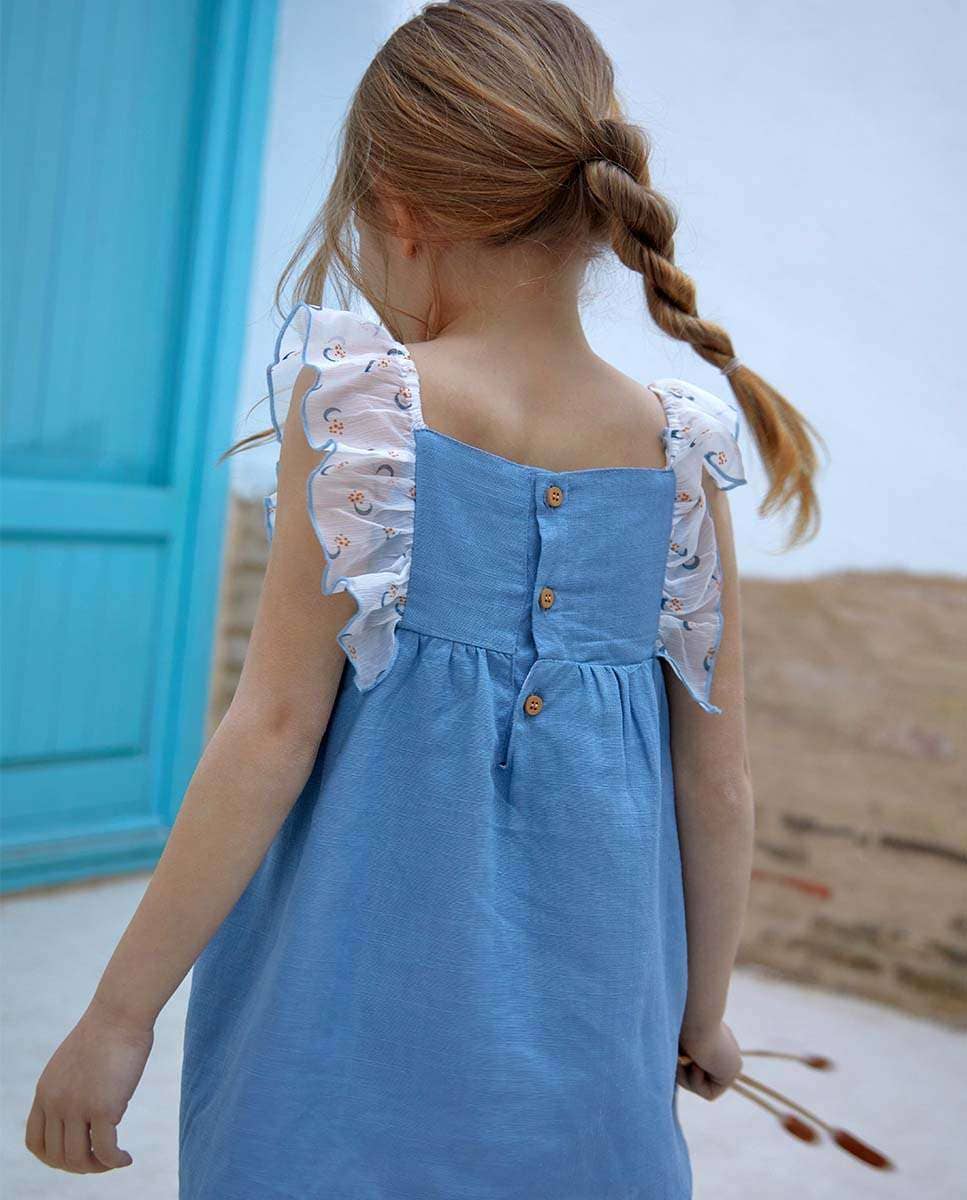 Chiffon Ruffles Dress - CapuletKids