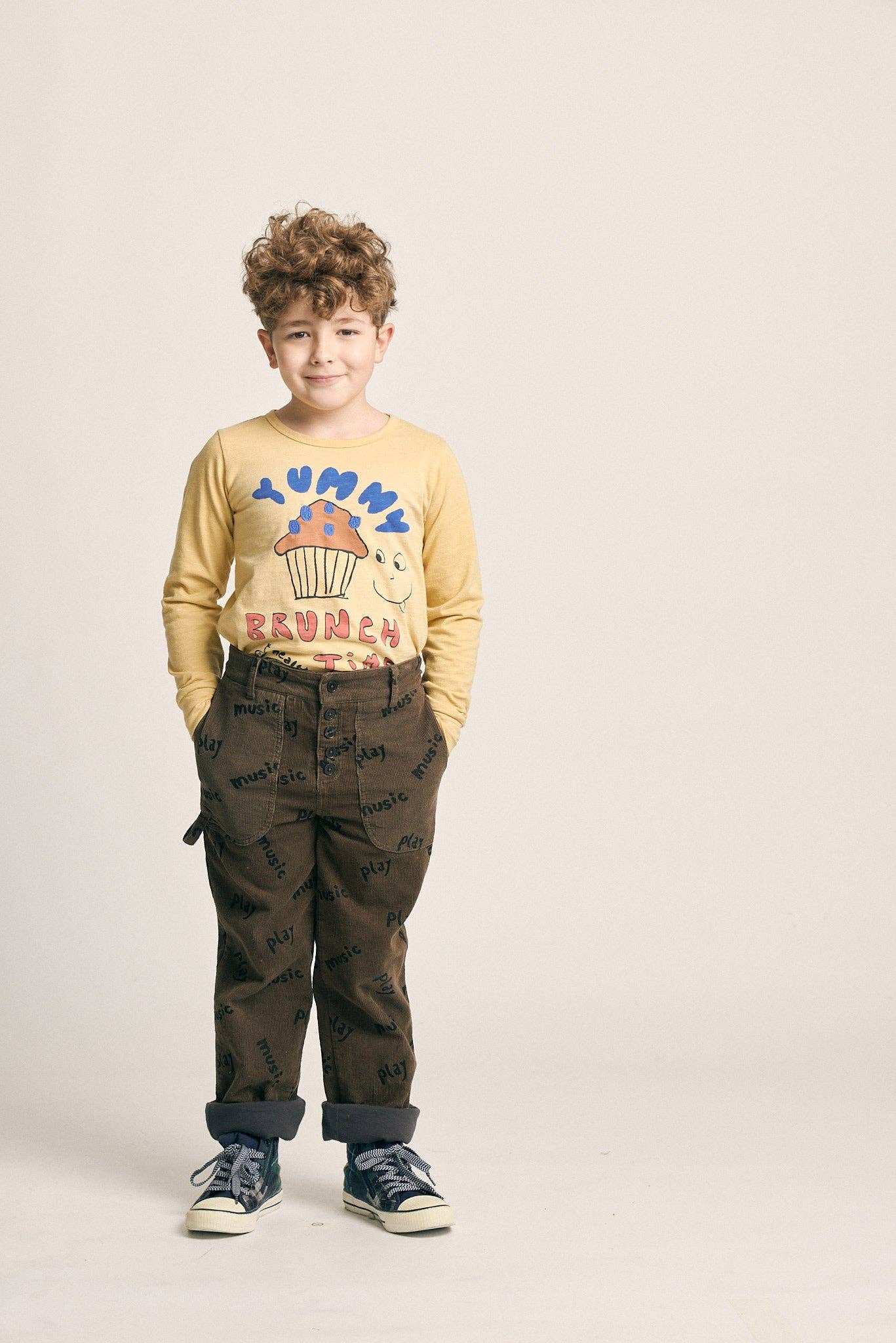 100% Cotton Long Sleeve "Yummy" | NAADA - CapuletKids