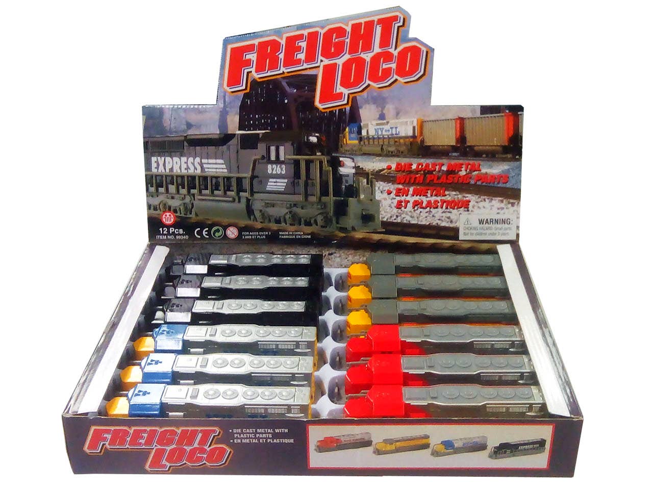 Freight Loco Diecast Model - CapuletKids
