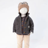 Baby Fleece Cardigan | Soft Jacket | TOCOTO VINTAGE