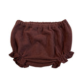 Burgundy Knit Dress & Diaper | BABE & TESS