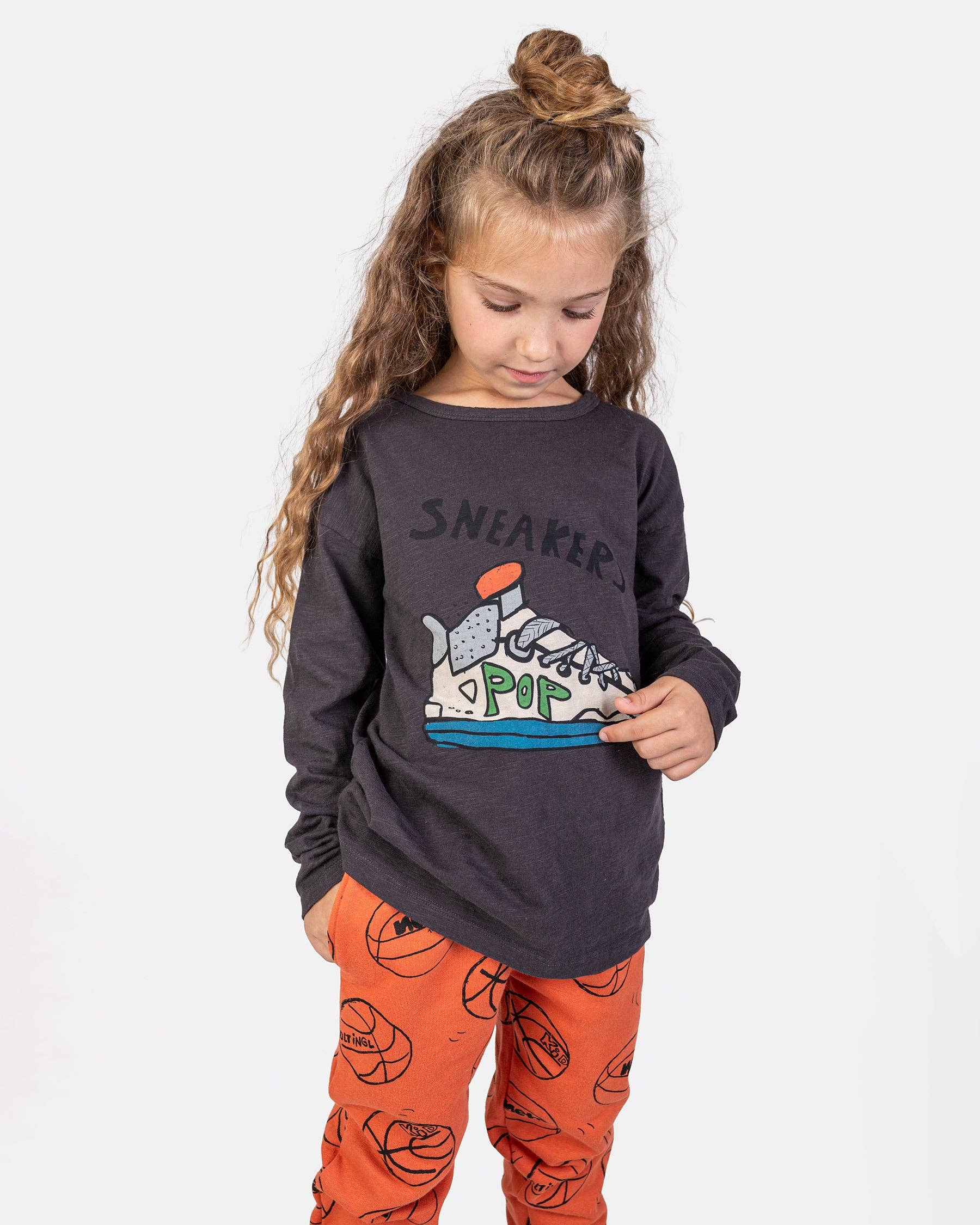 100% Cotton Long Sleeve "Sneakers" | NAADA - CapuletKids