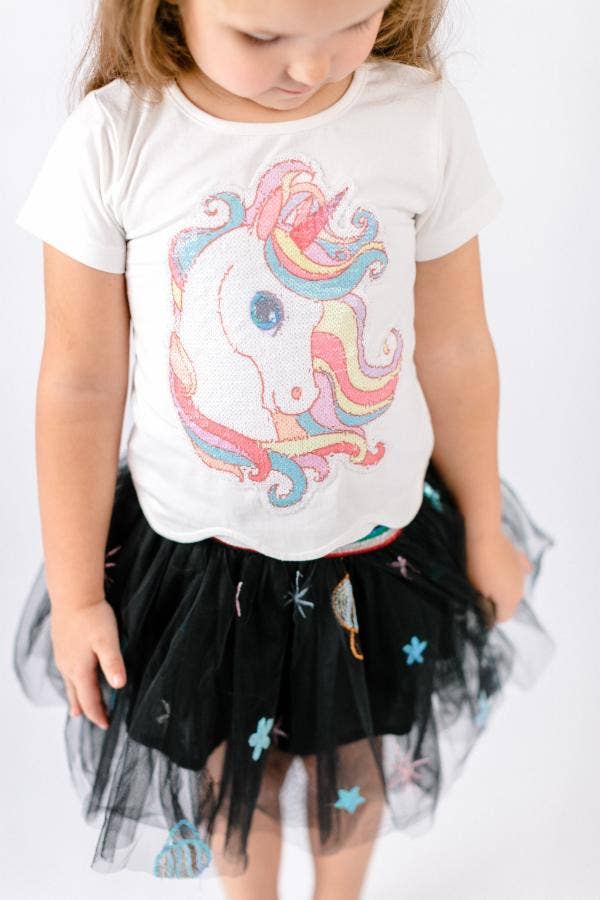 Rainbow Waist Space Tutu - CapuletKids