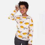 100% Cotton Long Sleeve "Hot Dogs" | NAADA - CapuletKids
