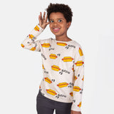 100% Cotton Long Sleeve "Hot Dogs" | NAADA - CapuletKids