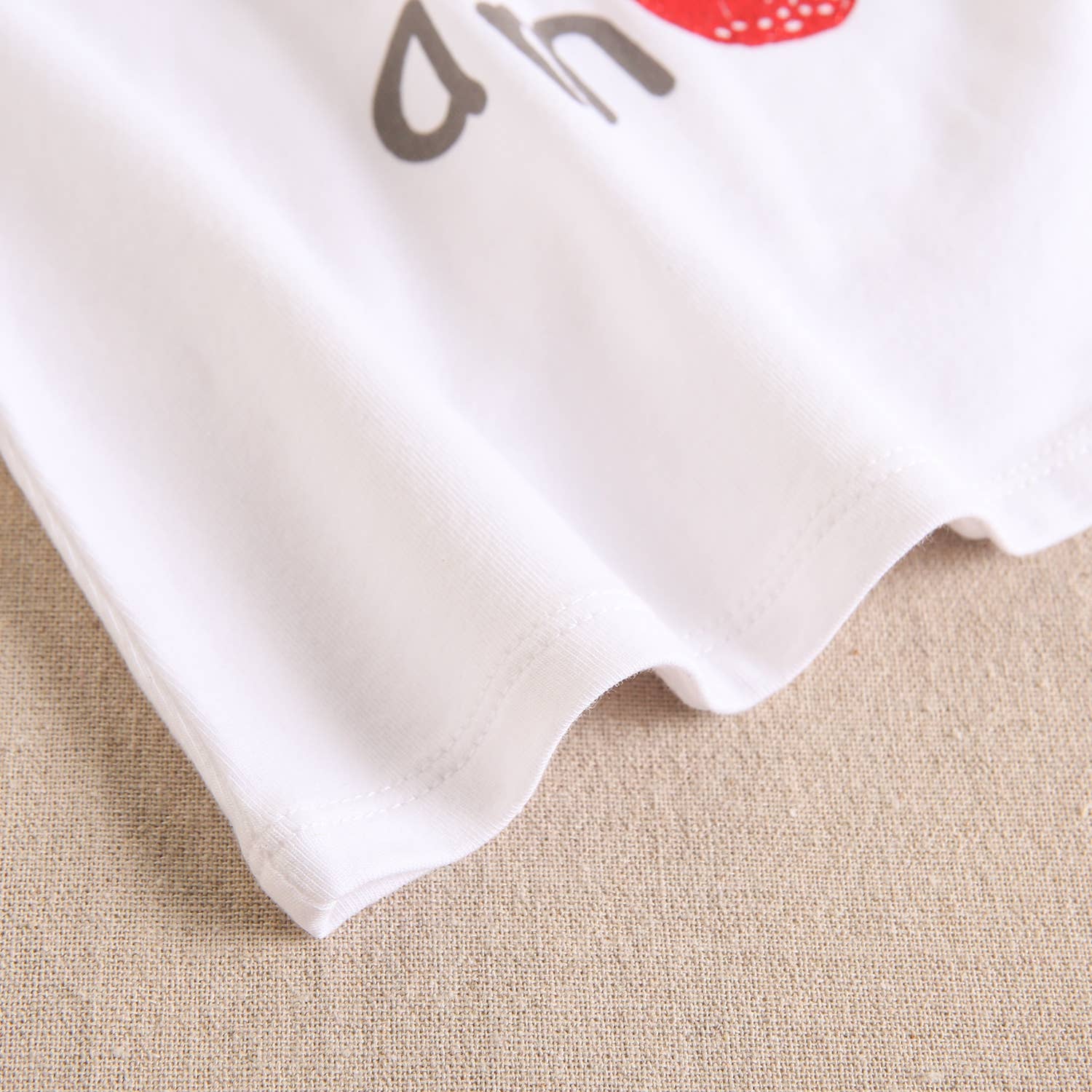 Baby Girls' Straps T-Shirt with Cherry Print: 12 Months / Blank - CapuletKids