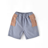 Dusty Blue Shorts | AIMAMA