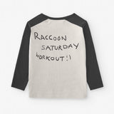 100% Cotton Long Sleeve "Racoon | NAADA - CapuletKids