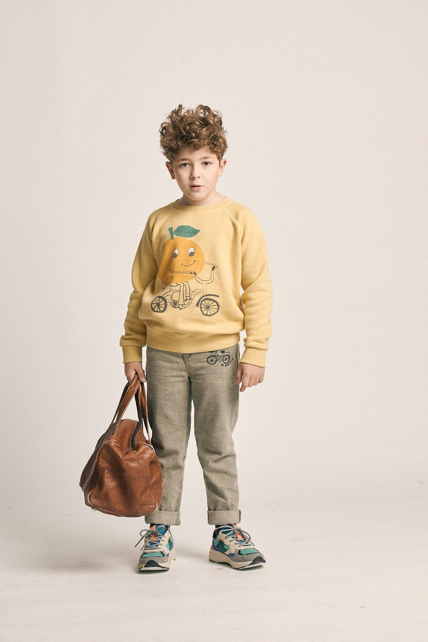 100% Cotton Sweatshirt "Hello Week" | NAADA - CapuletKids