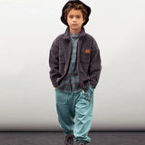 Corduroy Jacket with Print | TOCOTO VINTAGE