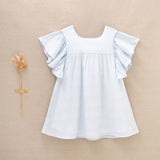 Light Blue Bambula Girl's Dress light blue - CapuletKids