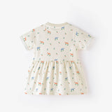 Cherry Glasses Jersey Dress | AIMAMA