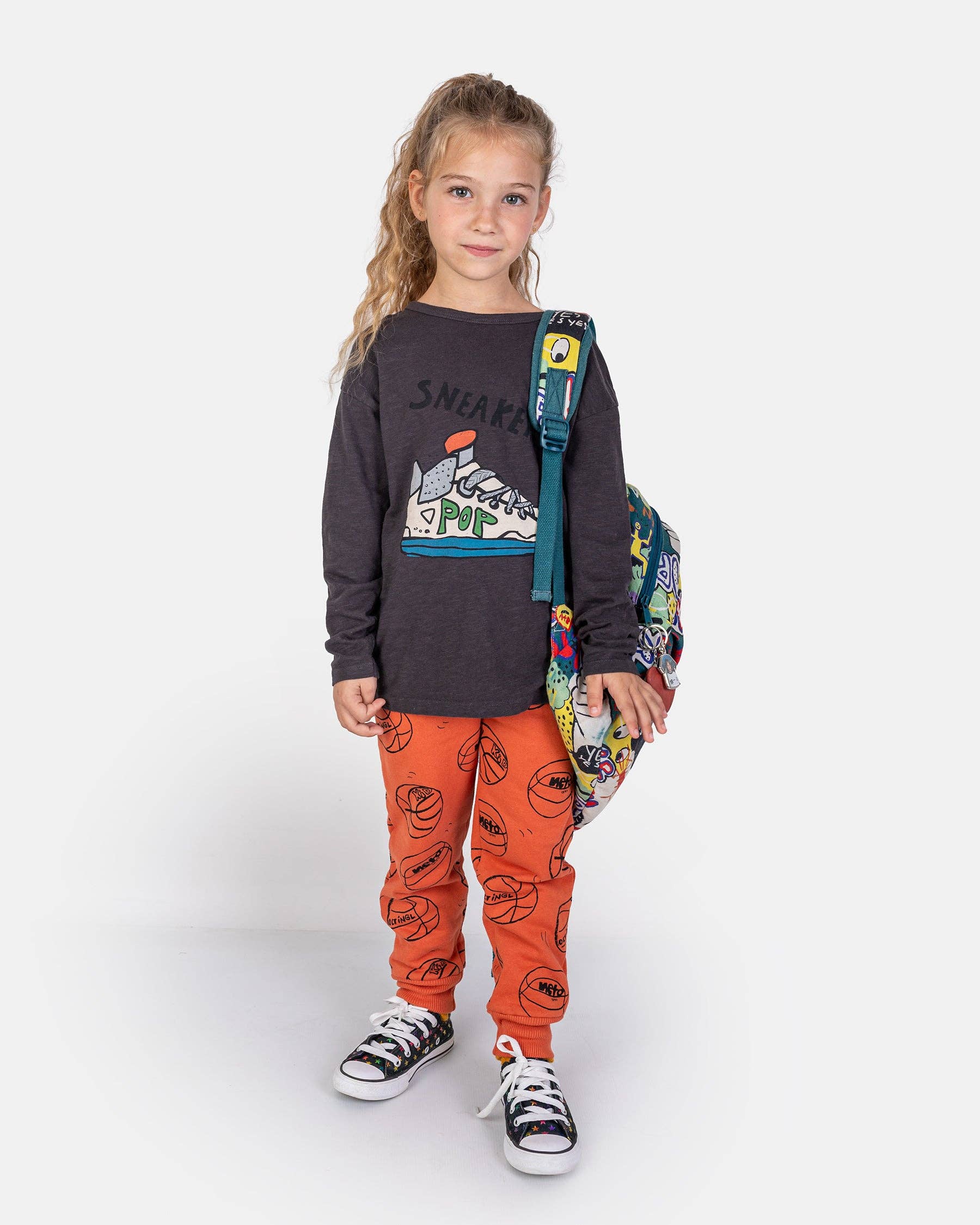 100% Cotton Long Sleeve "Sneakers" | NAADA - CapuletKids