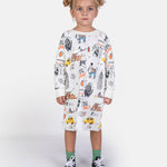 100% Cotton Dress "NYC dogs" | NAADA - CapuletKids