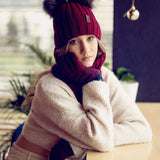 Double Layer Hat & Snood Set | ANDER