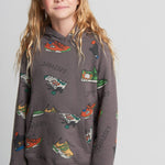 100% Cotton Hoodie "Sneakers" | Unisex Sweatshirt | NAADA - CapuletKids