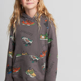 100% Cotton Hoodie "Sneakers" | Unisex Sweatshirt | NAADA - CapuletKids
