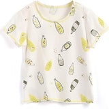 Juice & Oil Print Tee | AIMAMA